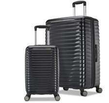 Samsonite Element XLT 2.0 Hardside 2 Piece Suitcase|Luggage Set in Black new