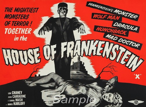 Vintage house frankenstein - vintage,