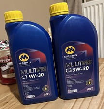 Morris Lubricants Multivis C3 ADT 5W30 Fully-Synthetic Motor Engine Oil 1LT x2.