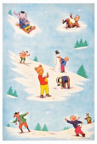 Vintage rupert the - the, bear
