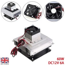12V Thermoelectric Peltier Refrigeration Cooler Fan Cooling System Sets Module