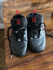 Five Ten Impact VXI Men's Clipless MTB Shoes Black/Red, Stealth Rubber Size 10