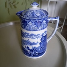 Vintage Blue And White Ceramic