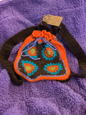 Handmade Crochet Backpack Purchased From Shop