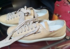 PRADA NUDE LADIES TRAINERS