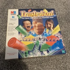 Vintage Frustration 2000 Board Game Pop-O-Matic, MB Games Complete  Retro