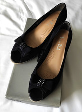 Van Dal Navy Suede Women's