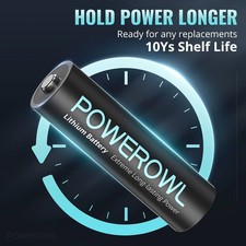 POWEROWL - Lithium AA Battery