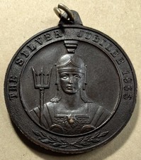 1935 GEORGE 5th KGV JUBILEE COMMEMORATIVE SOUVENIR MEDAL