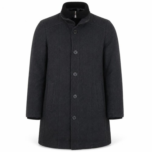 Zara mens overcoat size - overcoat, l
