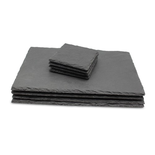 Slate place mats - place, set