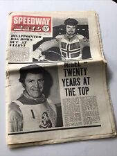 Speedway Mail Newspaper June13th 1975.