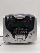 Roberts CR9986 Dual Alarm CD Clock Radio Tuner Silver  CD Player Not Working 