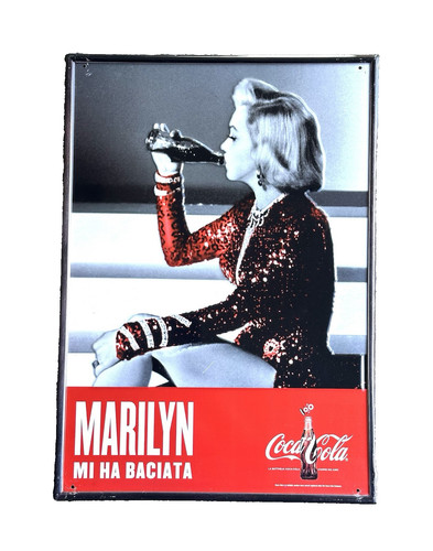 Coca cola tin advertising - coca-cola,