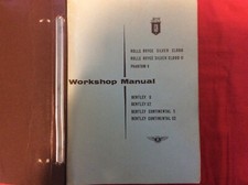 Rolls Royce Silver Cloud & Silver Cloud II Phantom V Workshop Manual 