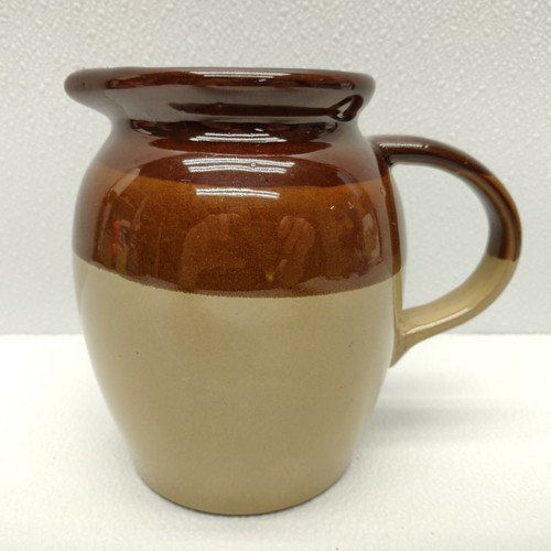 Vintage stoneware brown tan - stoneware,