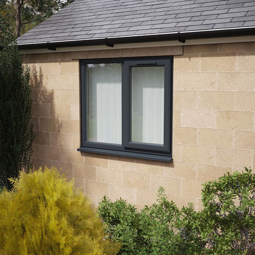 New upvc casement - window, made