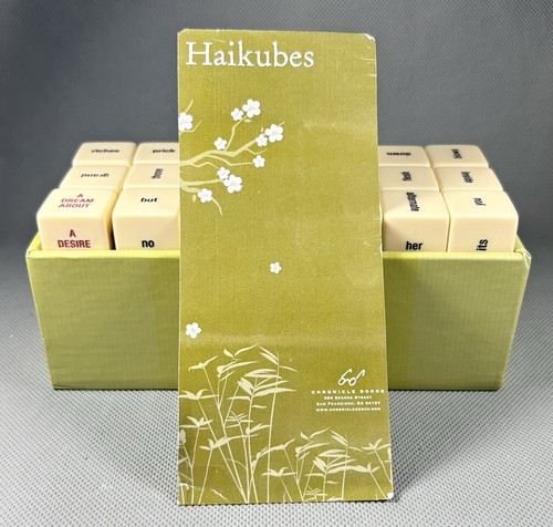 Haikubes haiku game poetry - game,