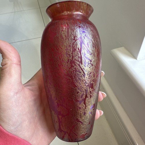 Royal brierley iridescent vase - royal,