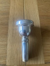 Unbranded Trombone Mouthpiece Large Shank Silver