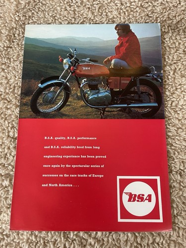 Bsa 1971 original sales - 1971,