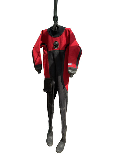 Roho duratek drysuit mens red - duratek,