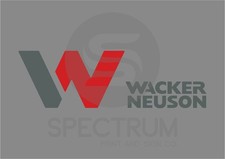 Wacker Neuson Stickers/Decals