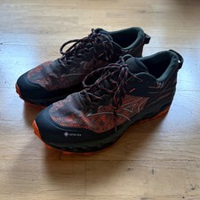 Maharishi Mizuno Wave Mujin LS GTX UK 10.5 Orange Grey Pine Green