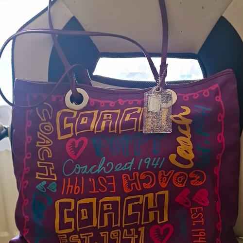 Coach poppy purple multicolour - coach,