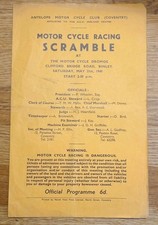 Motor Cycle Racing Scramble