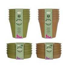 Haxnicks bamboo plant pots - haxnicks,