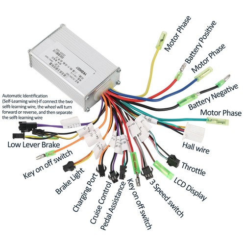 36v 48v 14a brushless motor - 14a,