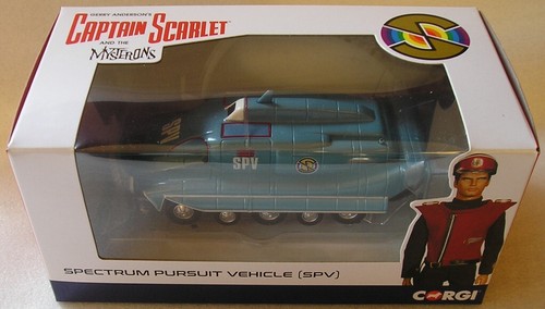 Corgi captain scarlet spectrum - captain,