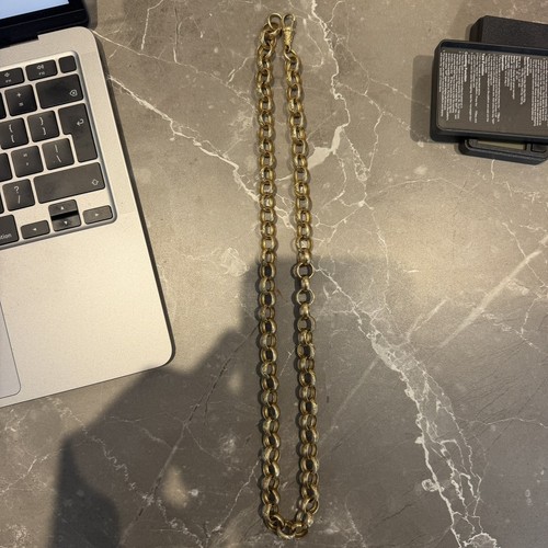 Heavy 9ct gold - heavy,