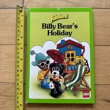 LEGO Fabuland Billy Bear’s Holiday Book Vintage 1984