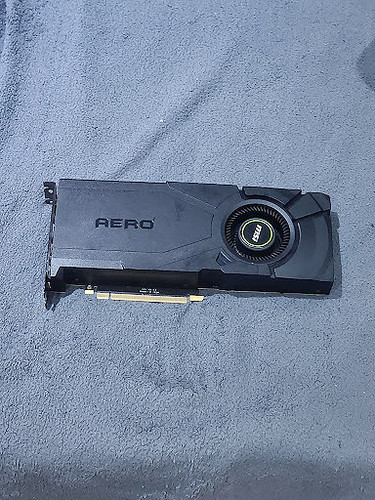 Msi rtx 2080 aero - rtx, 22gb