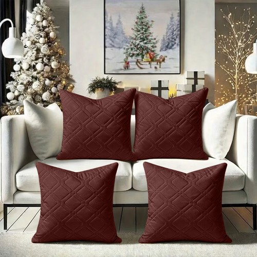 Soft velvet cushion covers - soft,