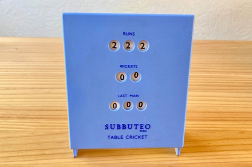 Subbuteo table cricket - subbuteo,