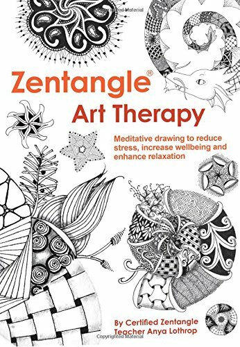 Zentangle art therapy anya - zentangle, by