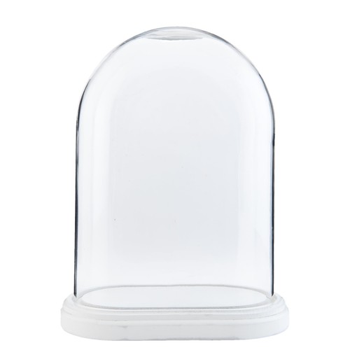 33cm glass display - bell, jar