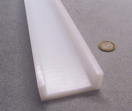 Uhmw white channel wall - uhmw,