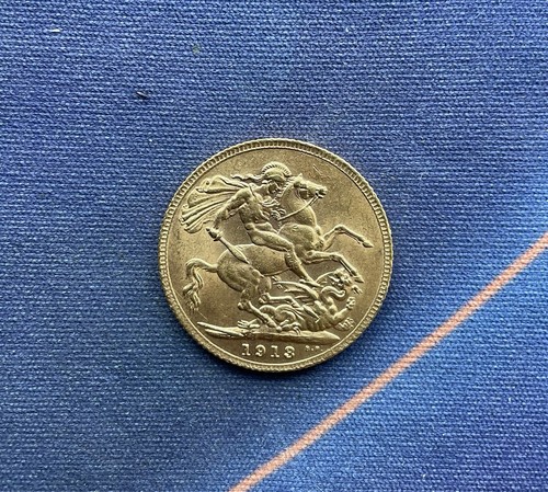 1913 gold full sovereign - gold,