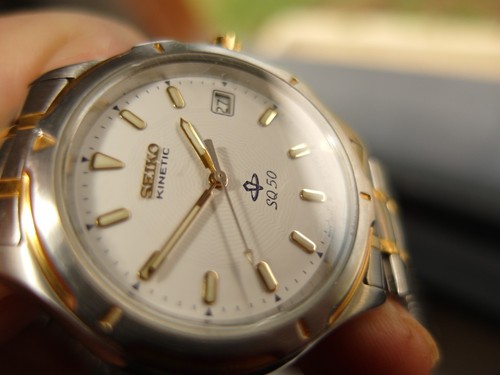 Kinetic men seiko - men's,
