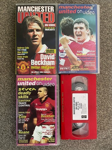 Manchester united vhs - manchester,