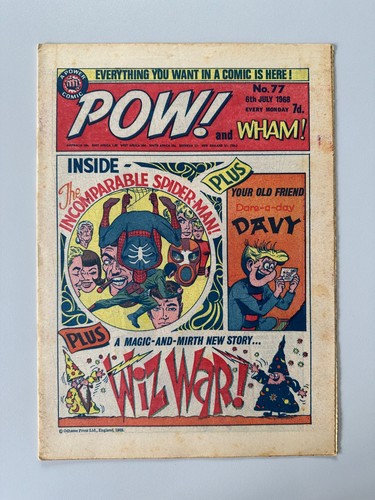 Pow and wham comic 77 - comic, #77