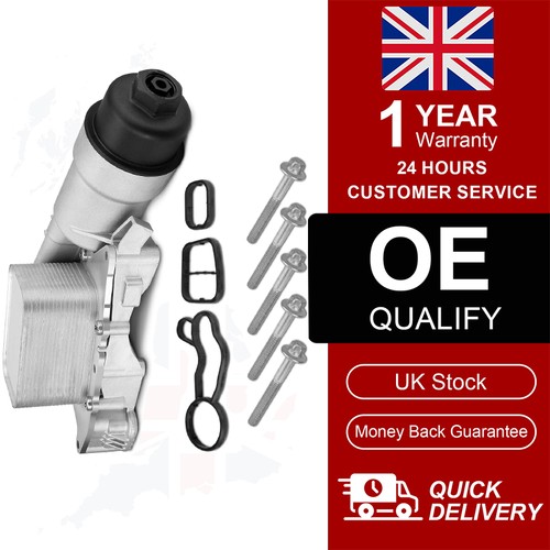 Oil cooler filter housing - oil, &
