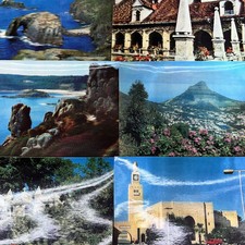 3D Lenticular Postcards Vintage Cards 1970's - 1980's Disney & Famous Places