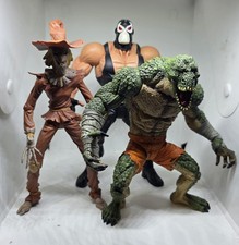 Dc Direct Figure Lot Bane Scarecrow Killer Croc Batman