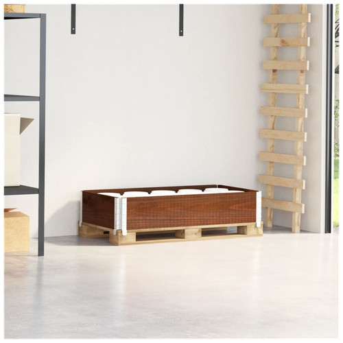 Pallet collar solid - solid, pine