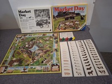 Market Day Board Game Ravensburger 1984 Never Played Immaculate 100% Complete